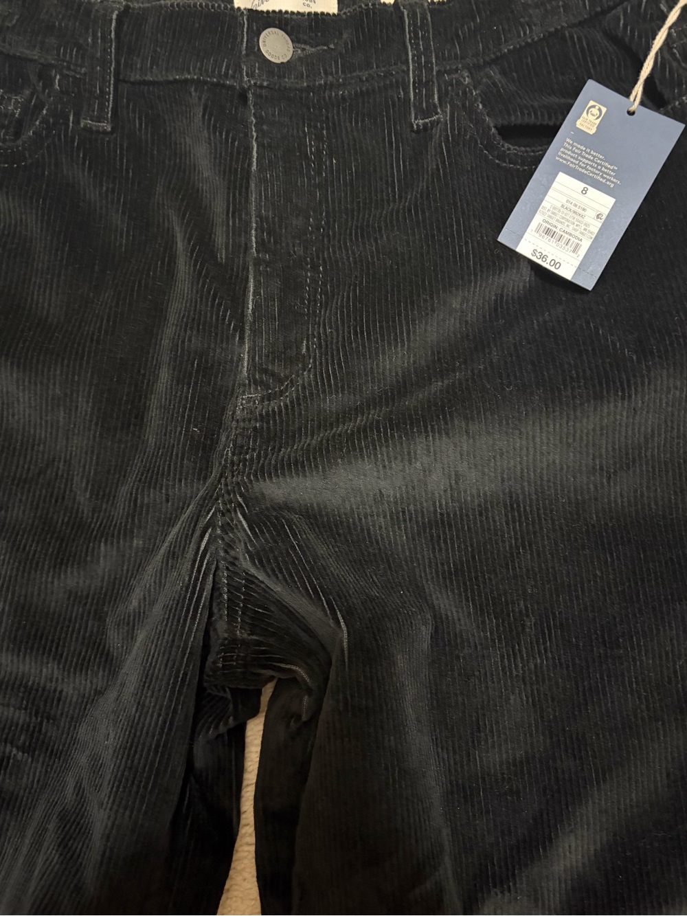 NWT Universal Thread High-Rise Corduroy Wide Leg - Picture 4 of 5